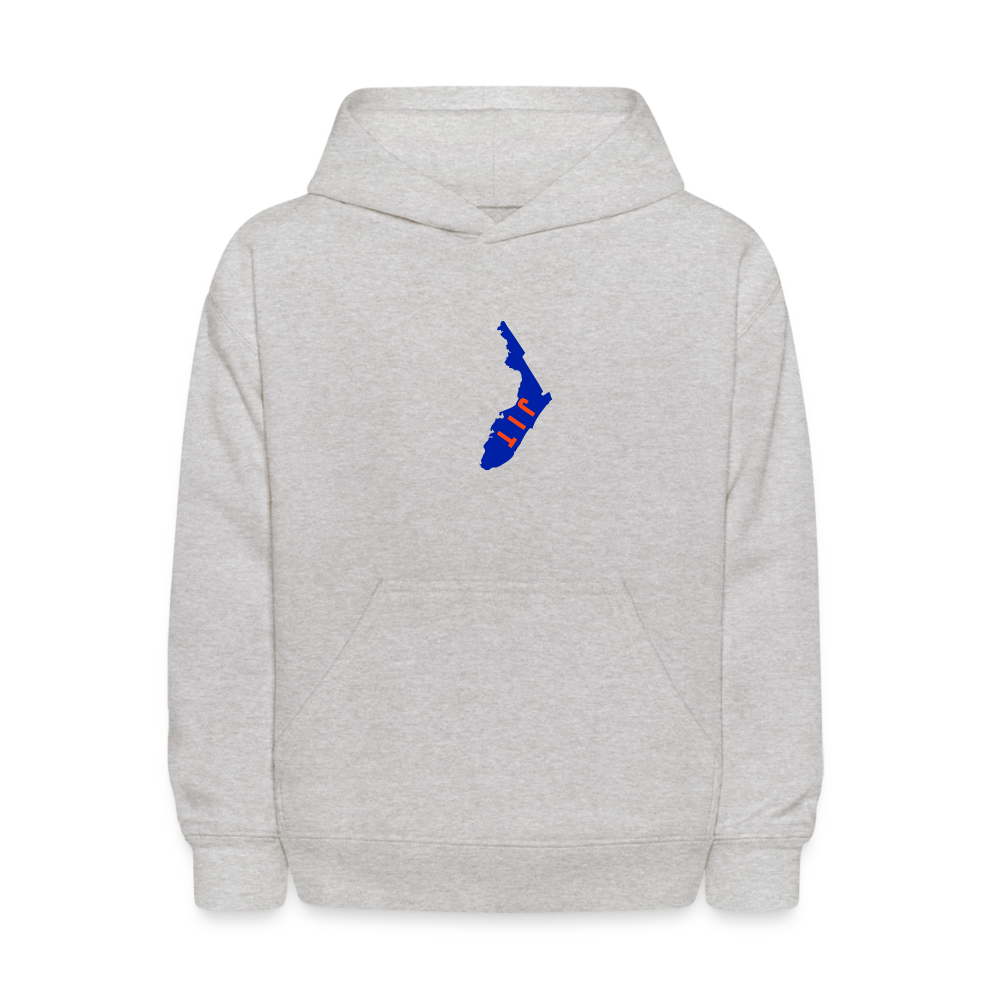 Kids' Hoodie Royal Swamp - heather gray